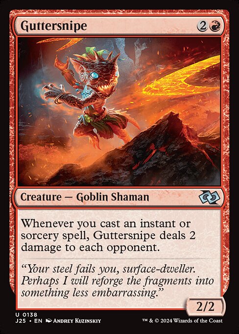 Foundations Jumpstart - 138 - Guttersnipe - Uncommon - R - Non-foil