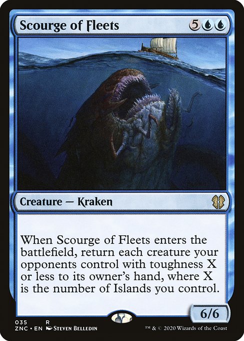 Zendikar Rising Commander - 35 - Scourge of Fleets - Rare - U - Non-foil