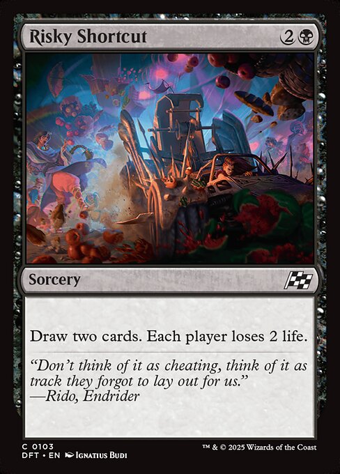 Aetherdrift - 103 - Risky Shortcut - Common - B - Foil