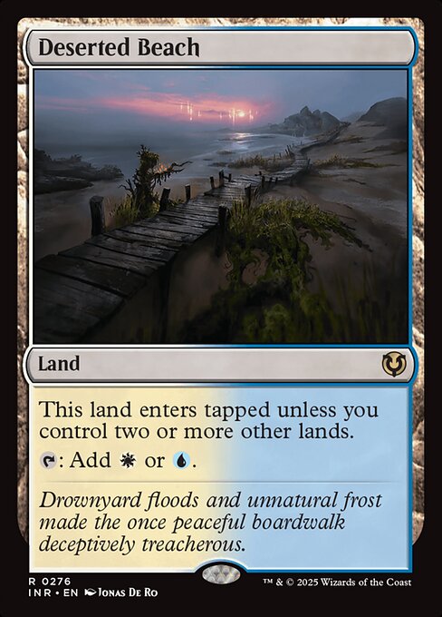 Innistrad Remastered - 276 - Deserted Beach - Rare - C - Non-foil