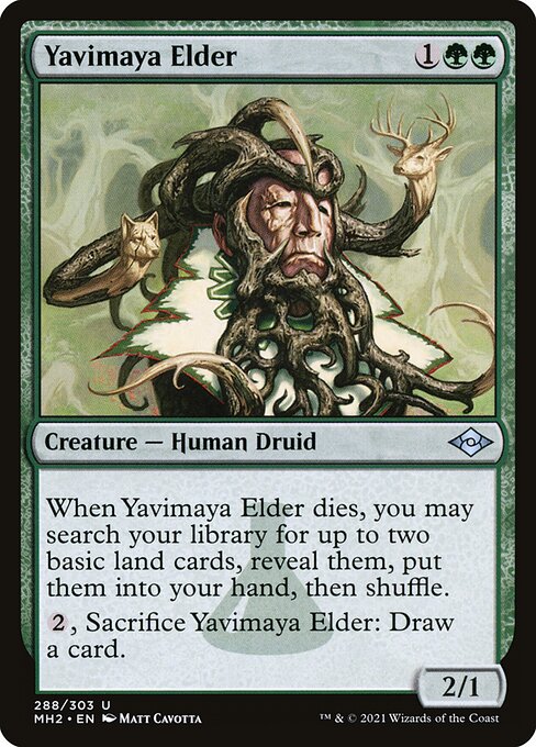 Modern Horizons 2 - 288 - Yavimaya Elder - Uncommon - G - Non-foil