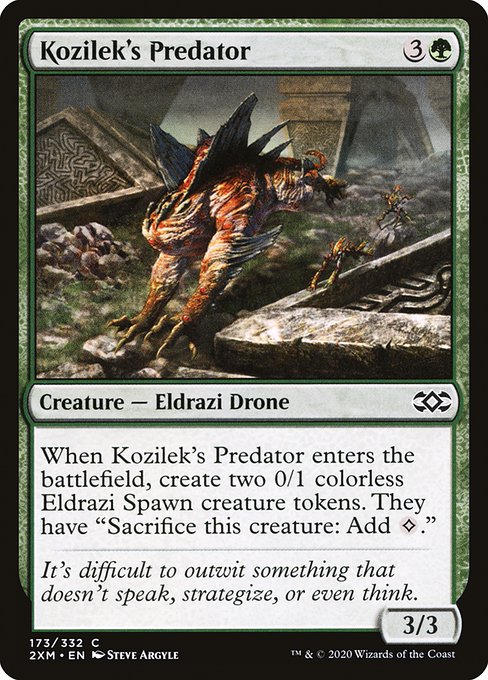 Double Masters - 173 - Kozilek's Predator - Common - G - Non-foil