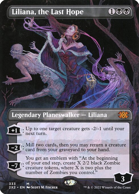 Double Masters 2022 - 333 - Liliana, the Last Hope - Mythic - B - Non-foil