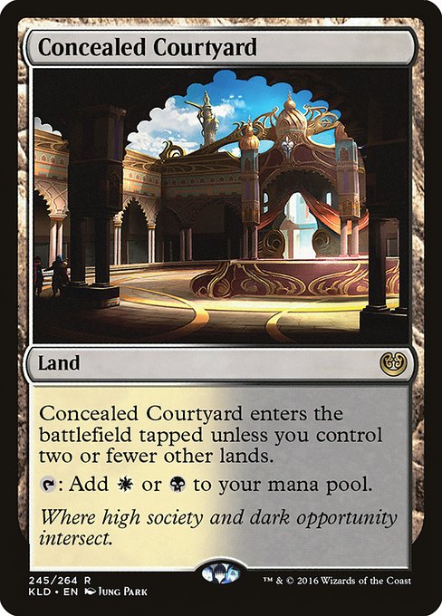 Kaladesh - 245 - Concealed Courtyard - Rare - C - Foil