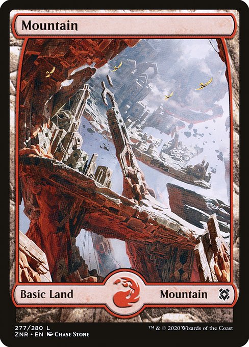 Zendikar Rising - 277 - Mountain - Common - C - Foil