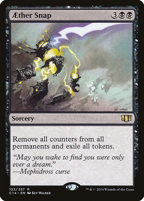 Commander 2014 - 133 - Aether Snap - Rare - B - Non-foil