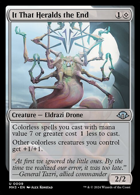 Modern Horizons 3 - 9 - It That Heralds the End - Uncommon - C - Non-foil