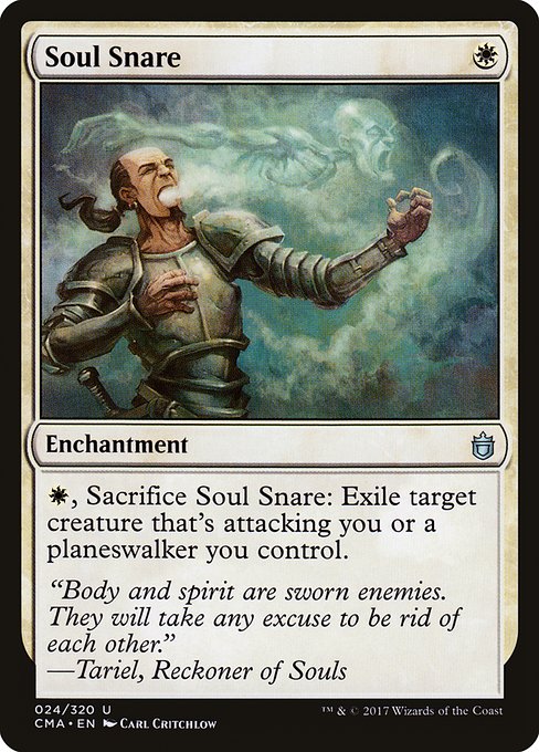 Commander Anthology - 24 - Soul Snare - Uncommon - W - Non-foil