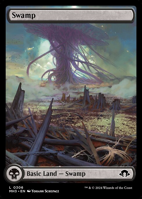 Modern Horizons 3 - 306 - Swamp - Common - C - Non-foil