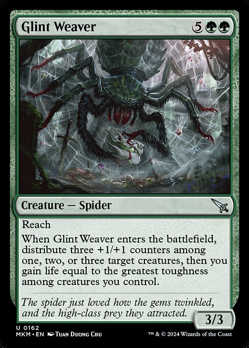 Murders at Karlov Manor - 162 - Glint Weaver - Uncommon - G - Non-foil
