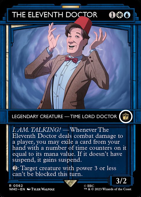 Doctor Who - 562 - The Eleventh Doctor - Rare - WU - Foil