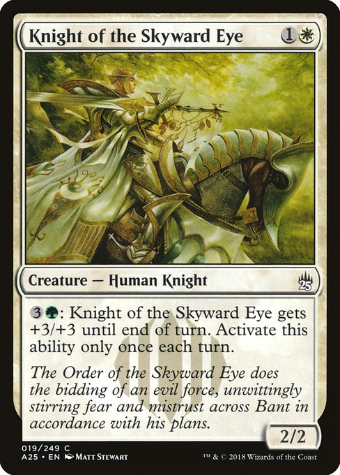 Masters 25 - 19 - Knight of the Skyward Eye - Common - W - Non-foil