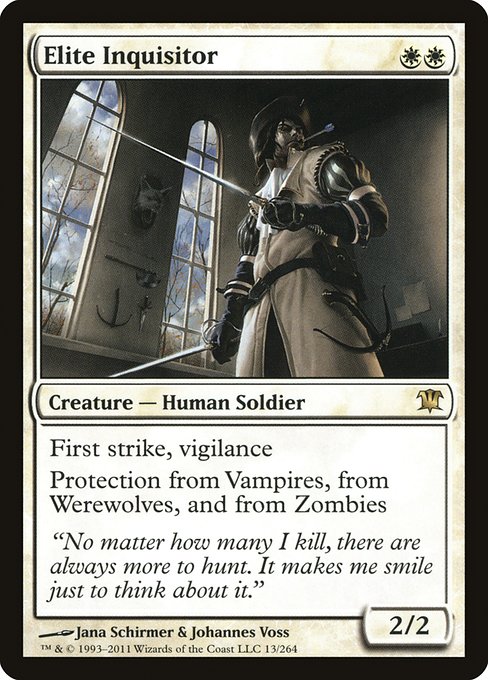 Innistrad - 13 - Elite Inquisitor - Rare - W - Non-foil
