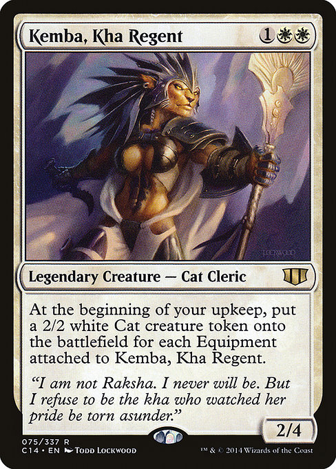 Commander 2014 - 75 - Kemba, Kha Regent - Rare - W - Non-foil
