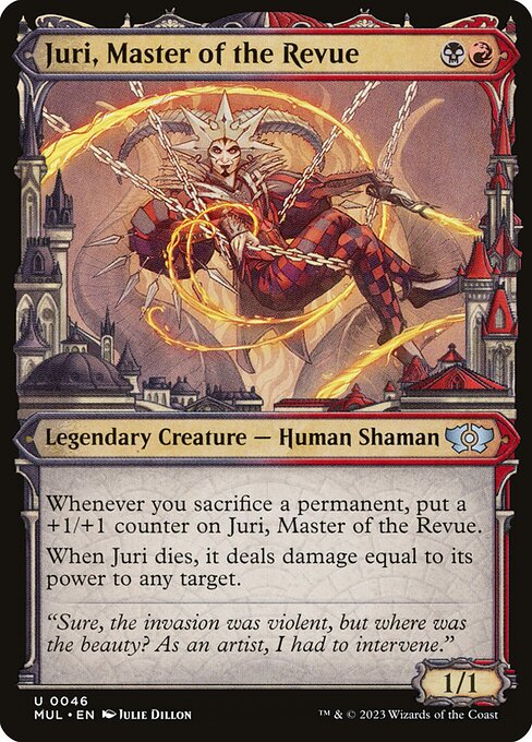 Multiverse Legends - 46 - Juri, Master of the Revue - Uncommon - BR - Foil