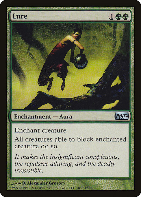 Magic 2012 - 183 - Lure - Uncommon - G - Non-foil
