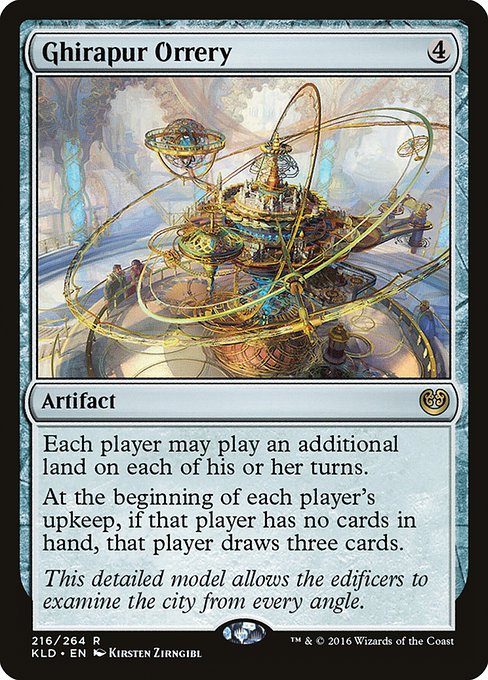 Kaladesh - 216 - Ghirapur Orrery - Rare - C - Foil