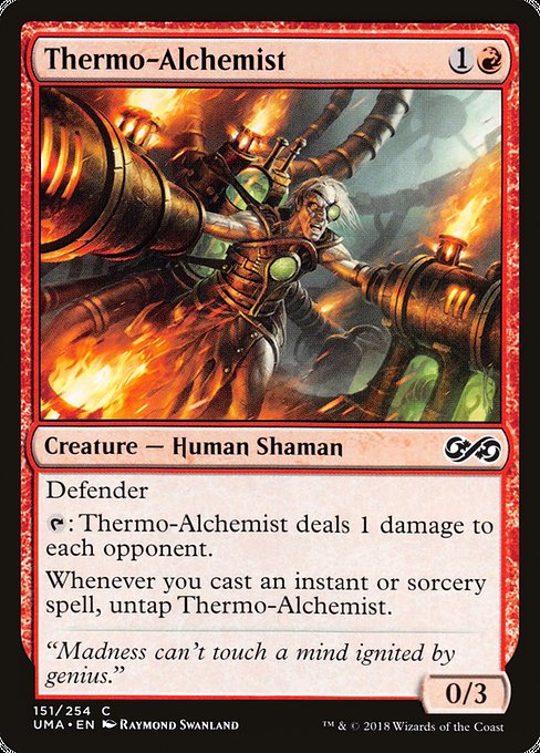 Ultimate Masters - 151 - Thermo-Alchemist - Common - R - Non-foil