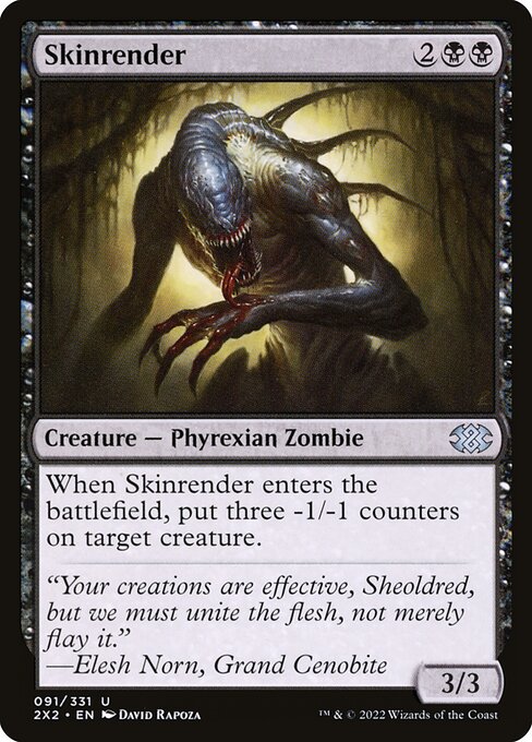 Double Masters 2022 - 91 - Skinrender - Uncommon - B - Foil