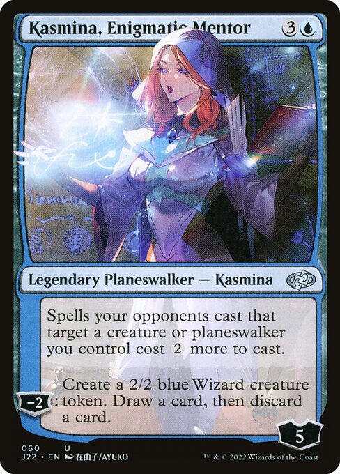Jumpstart 2022 - 60 - Kasmina, Enigmatic Mentor - Uncommon - U - Non-foil