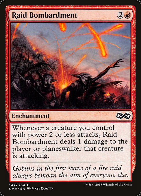 Ultimate Masters - 142 - Raid Bombardment - Common - R - Non-foil