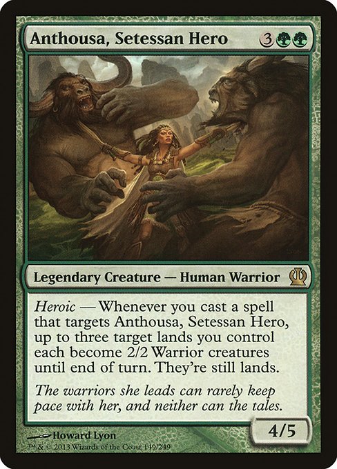 Theros - 149 - Anthousa, Setessan Hero - Rare - G - Non-foil