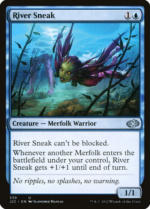 Jumpstart 2022 - 339 - River Sneak - Uncommon - U - Non-foil