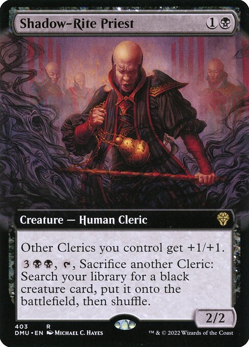 Dominaria United - 403 - Shadow-Rite Priest - Rare - B - Non-foil