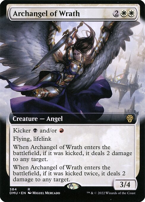 Dominaria United - 384 - Archangel of Wrath - Rare - W - Non-foil