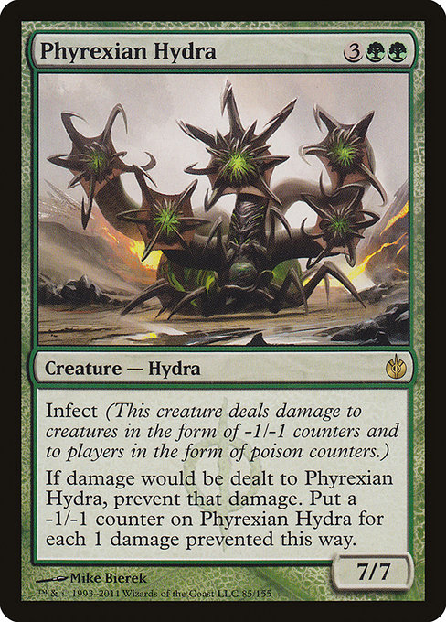 Mirrodin Besieged - 85 - Phyrexian Hydra - Rare - G - Non-foil
