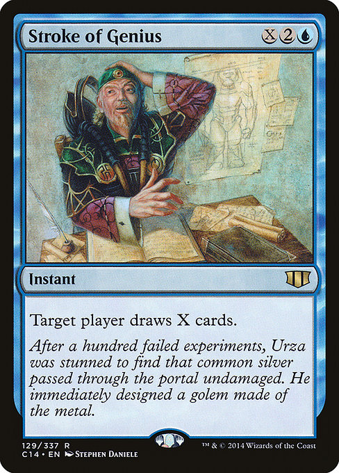 Commander 2014 - 129 - Stroke of Genius - Rare - U - Non-foil