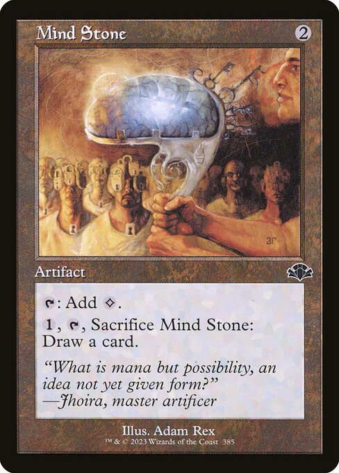 Dominaria Remastered - 385 - Mind Stone - Common - C - Non-foil