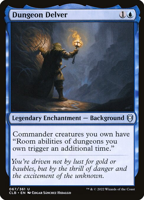 Commander Legends: Battle for Baldur's Gate - 67 - Dungeon Delver - Uncommon - U - Non-foil