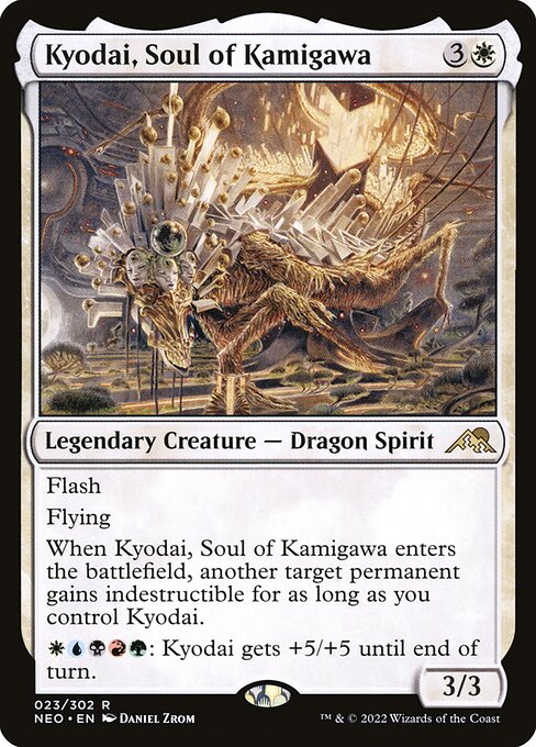 Kamigawa: Neon Dynasty - 23 - Kyodai, Soul of Kamigawa - Rare - W - Non-foil