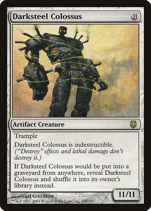 Darksteel - 109 - Darksteel Colossus - Rare - C - Non-foil