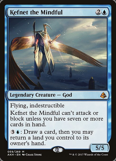 Amonkhet - 59 - Kefnet the Mindful - Mythic - U - Foil