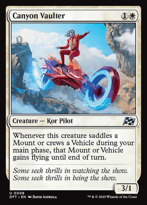 Aetherdrift - 8 - Canyon Vaulter - Uncommon - W - Non-foil