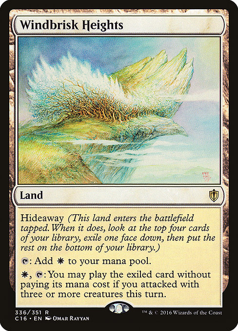 Commander 2016 - 336 - Windbrisk Heights - Rare - C - Non-foil