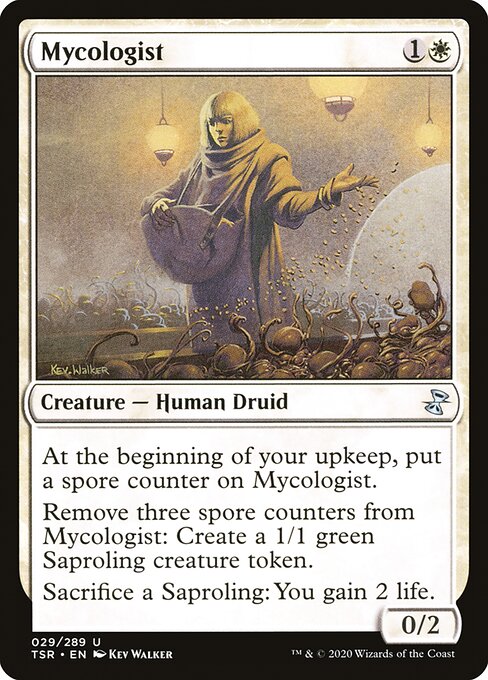 Time Spiral Remastered - 29 - Mycologist - Uncommon - W - Non-foil