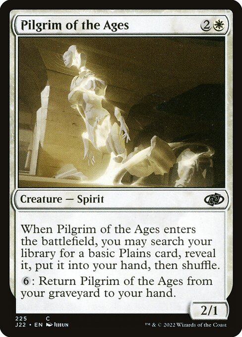 Jumpstart 2022 - 225 - Pilgrim of the Ages - Common - W - Non-foil