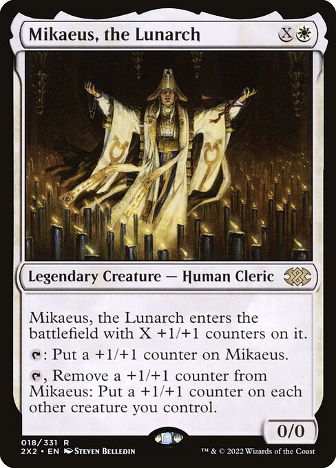 Double Masters 2022 - 18 - Mikaeus, the Lunarch - Rare - W - Non-foil