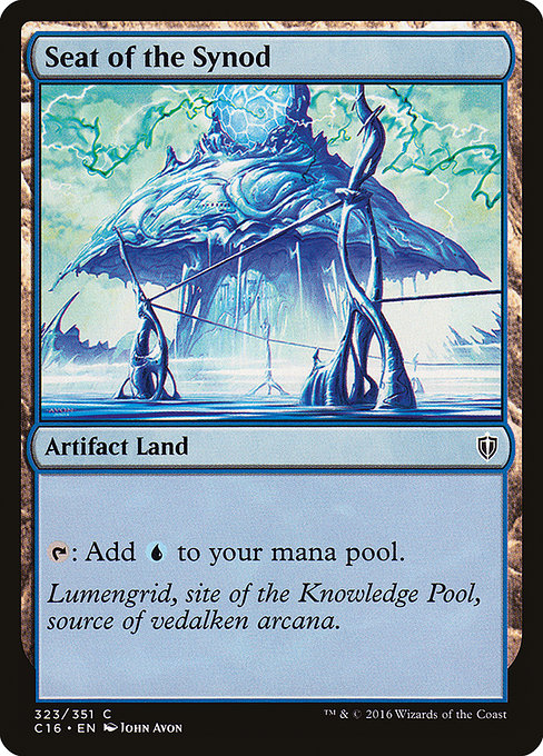 Commander 2016 - 323 - Seat of the Synod - Common - C - Non-foil