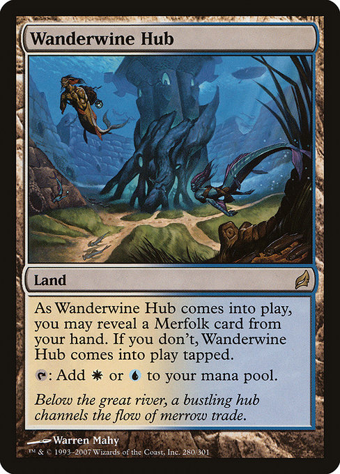 Lorwyn - 280 - Wanderwine Hub - Rare - C - Non-foil