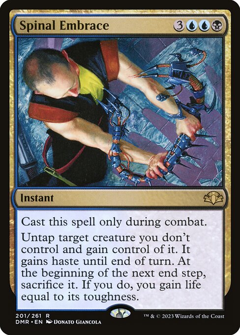 Dominaria Remastered - 201 - Spinal Embrace - Rare - UB - Non-foil