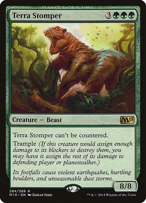Magic 2015 - 284 - Terra Stomper - Rare - G - Non-foil