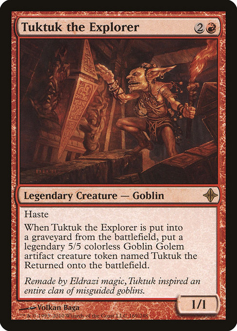 Rise of the Eldrazi - 169 - Tuktuk the Explorer - Rare - R - Non-foil