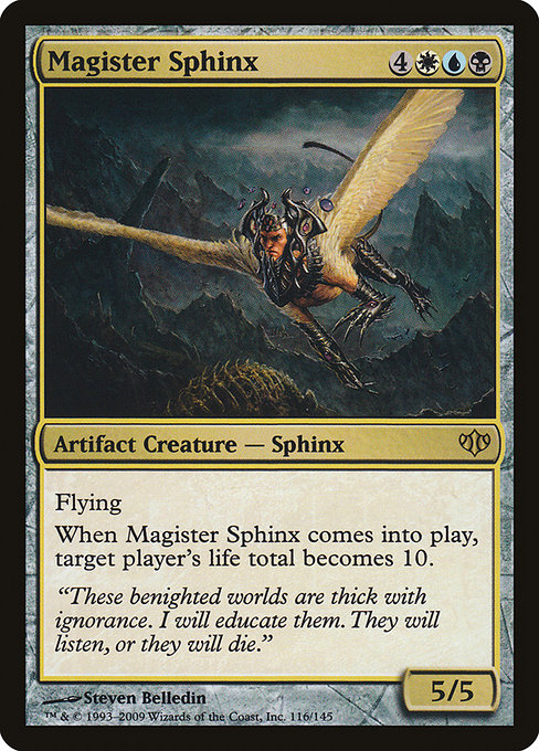 Conflux - 116 - Magister Sphinx - Rare - Multi - Non-foil