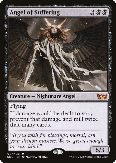 Streets of New Capenna - 67 - Angel of Suffering - Mythic - B - Non-foil