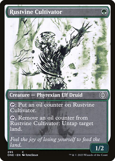 Phyrexia: All Will Be One - 295 - Rustvine Cultivator - Common - G - Non-foil