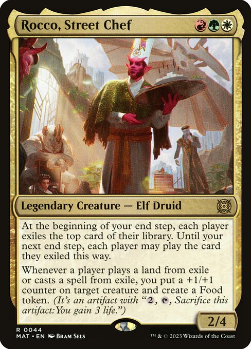 March of the Machine: The Aftermath - 44 - Rocco, Street Chef - Rare - Multi - Non-foil